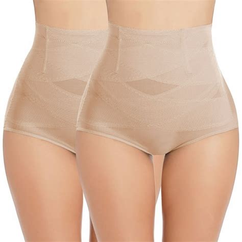 Vaslanda Body Shaper Tummy Control Panty Shapewear For Women 2 Pack