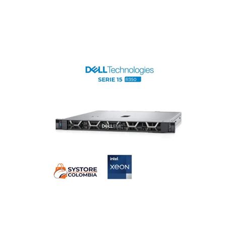 Servidor Rack Dell PowerEdge R350 Xeon E2336 16gb 480GB SSD R350COLQ3V1