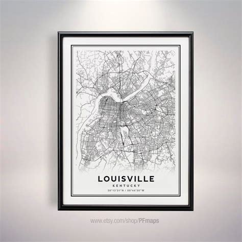 Home Décor Wall Hangings Prints Louisville art Louisville poster