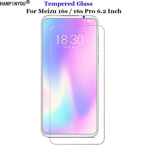 Satın alın For Meizu 16s 16s Pro Clear Tempered Glass 9H 2 5D Ultra