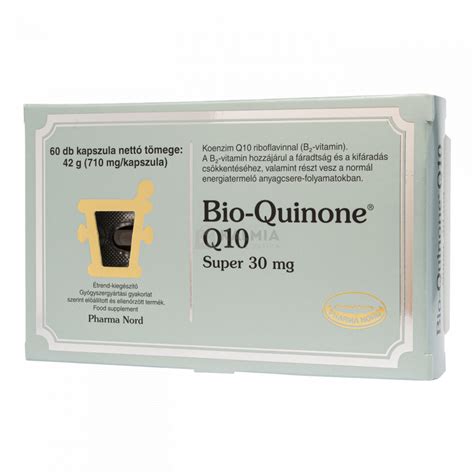 Pharma Nord Bio Quinone Super Q10 30 Mg Kapszula 60 Db Onl