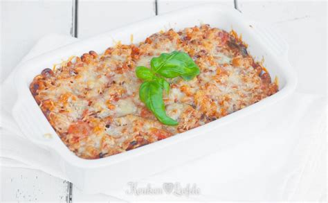 Macaroni Ovenschotel Met Mozzarella En Courgette Keukenliefde