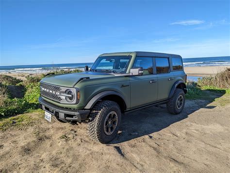 Got My Badlands 4 Door Wrapped In 3m Matte Military Green Bronco6g 2021 Ford Bronco