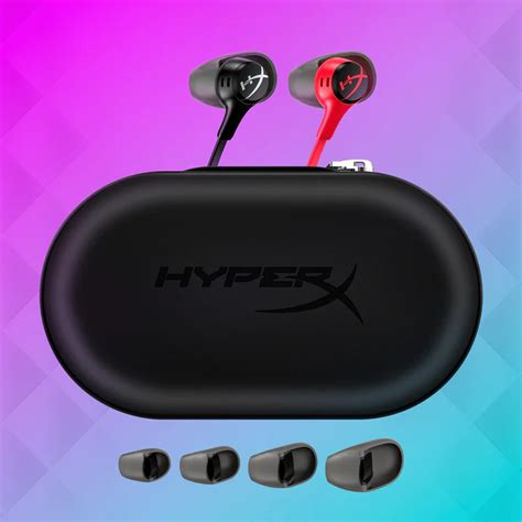 หูฟังเกมมิ่ง Hyper X Gaming Headset Cloud Earbuds Ii Red