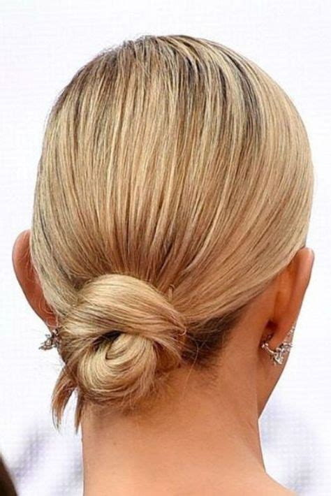 Chignon Bas Chignons Bas Adopter Coiffures Attach Es En