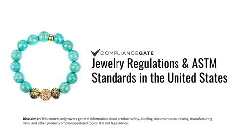 Jewelry Regulations And ASTM Standards In The United States YouTube