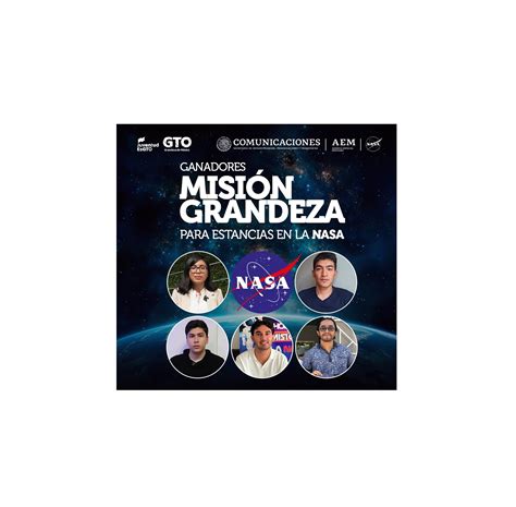 Jóvenes estudiantes de México realizarán estancias 2024 en la NASA