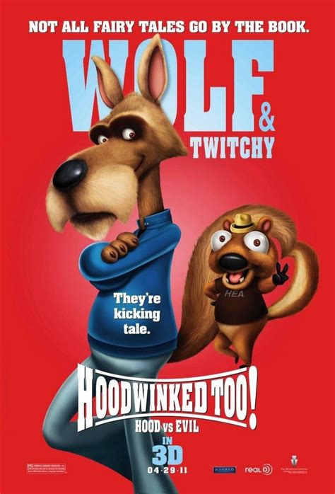 Another character poster emerges for Hoodwinked Too! Hood vs. Evil - Scannain