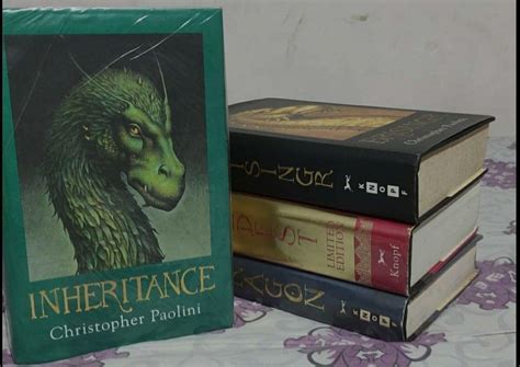 Inheritance Cycle By Christopher Paolini Hardbound Book Set Eragon