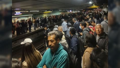 Metro CDMX Un hombre muere tras arrojarse a las vías del tren en la