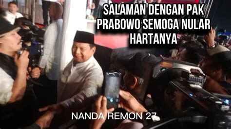 Prabowo Subianto Hadir Di Milad Ponpes Ora Aji Gus Miftah Sibuknya