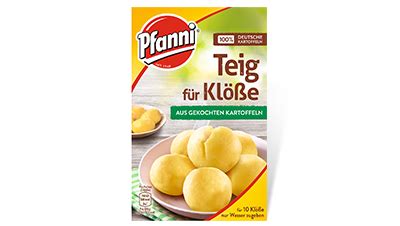 Pfanni Teig F R Kl E Aus Gekochten Kartoffeln Pfanni