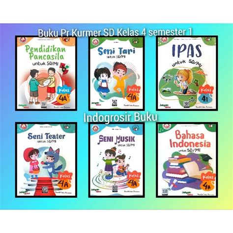 Jual BUKU PR KELAS 4 SEMESTER 1 KURIKULUM MERDEKA BELAJAR INTAN