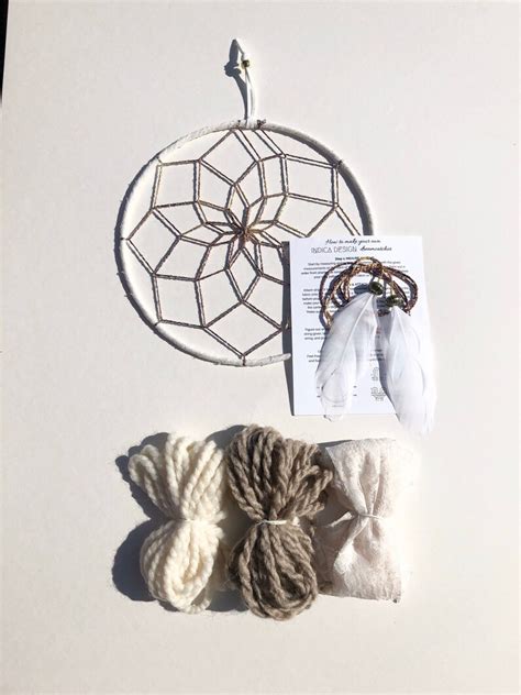 Naked Diy Dream Catcher Kit Dreamcatcher Diy Kit Do It Etsy