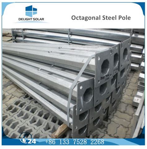 China M M M Conical Hot DIP Galvanized Steel Specification Of Street Light Pole China