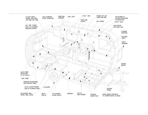 15' DIY Teardrop Camper Plans Trailer Plans DIY Tear Drop – The Best ...