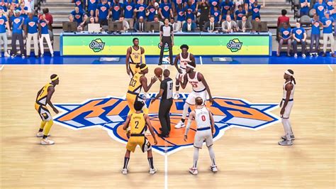 New York Knicks Vs Indiana Pacers Game Round Playoffs Nba K