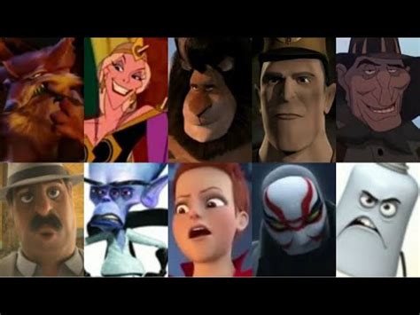 Defeat Of My Favorite Animated Movie Villains Part Youtube