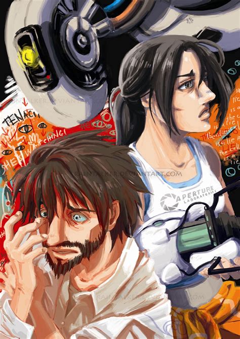 Chell Portal Game Zerochan Anime Image Board