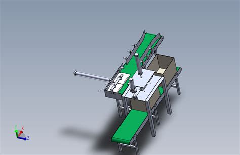 糖果袋包装机 Solidworks 2018 模型图纸下载 懒石网