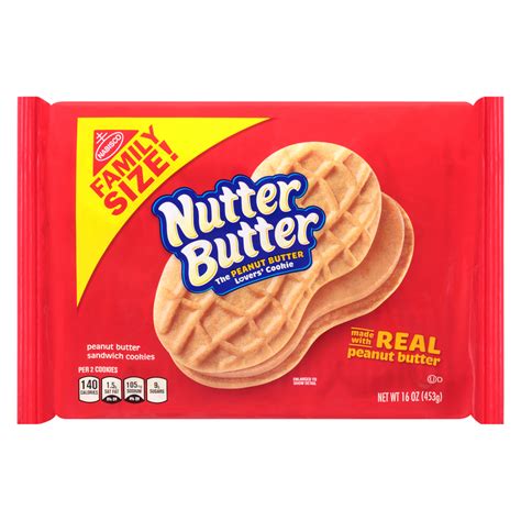 Nutter Butter Peanut Butter Sandwich Cookies 16oz Snacks Fast Delivery By App Or Online