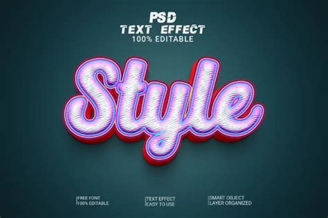retro neon text effect   style  photoshop psd file