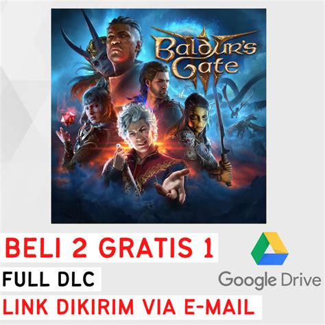 Jual Baldurs Gate 3 Deluxe Edition Game Pc Game Laptop Link