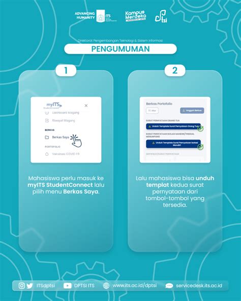 Panduan Unggah Surat Pernyataan Orang Tua Dan Isolasi Mandiri DPTSI