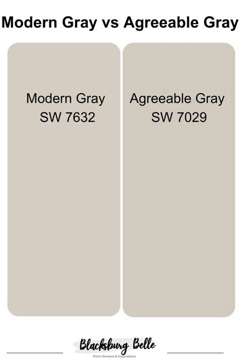 Modern Gray Vs Agreeable Gray How To Choose