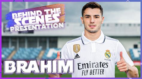 Behind The Scenes At Brahim D Az S Presentation Real Madrid Youtube