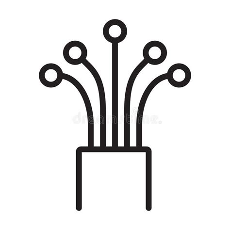 Fiber Optic Cable Icon Vector For Graphic Design Logo Web Site