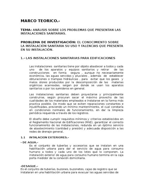 PDF Marco Teorico En Comienzo DOKUMEN TIPS