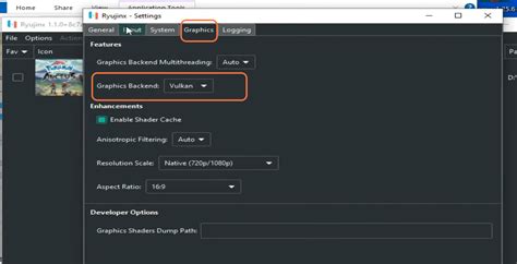 Settings For Vulkan In Ryujinx For Amd Users