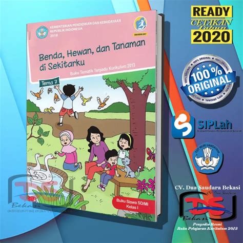 Buku Siswa Tema 7 Kelas 1 53 Koleksi Gambar