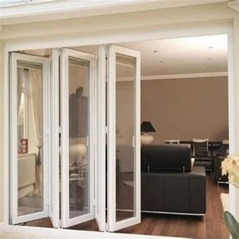 MS And Glass Galvanized Mild Steel Foldable Door For Home At Rs 800 Sq