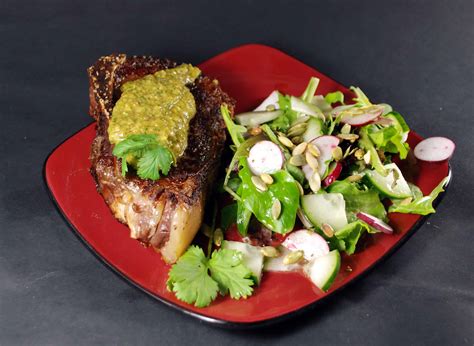 Sous Vide Flank Steak Recipe With Tomatillo Salsa Amazing Food Made Easy