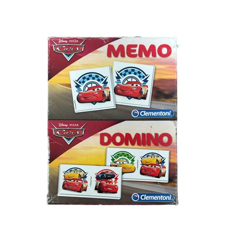 Disney Cars 2 Memo Et Domino Clementoni Beebs