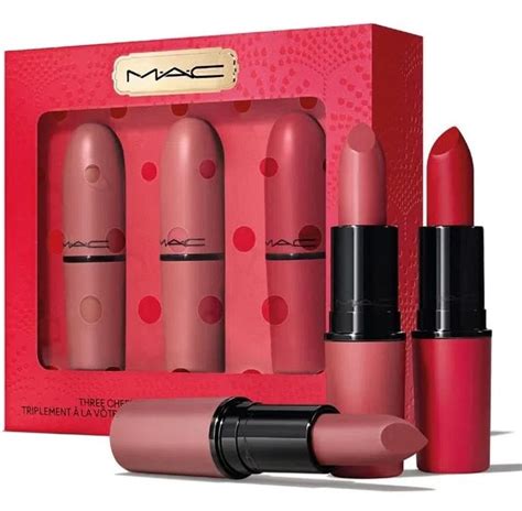 Set Son Mac 3 Cây Three Cheers Lipstick Trio Chiakivn