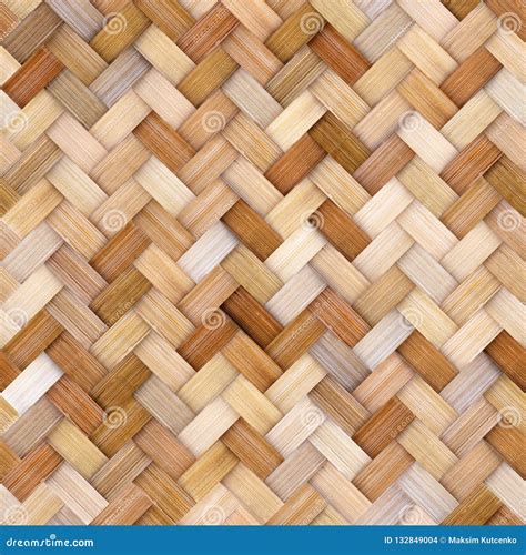 Wicker Rattan Seamless Texture For Cg Stock Photo Image Of Texture