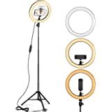 Coolmobiz Inch Selfie Led Ring Light With Tripod Stand And Cell