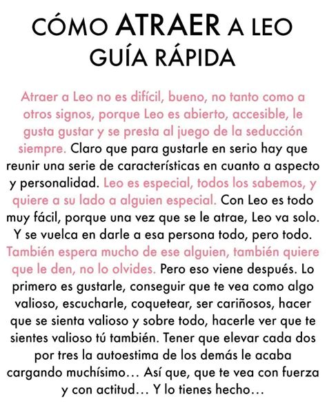 Conquista el corazón de un hombre Leo a través de mensajes consejos