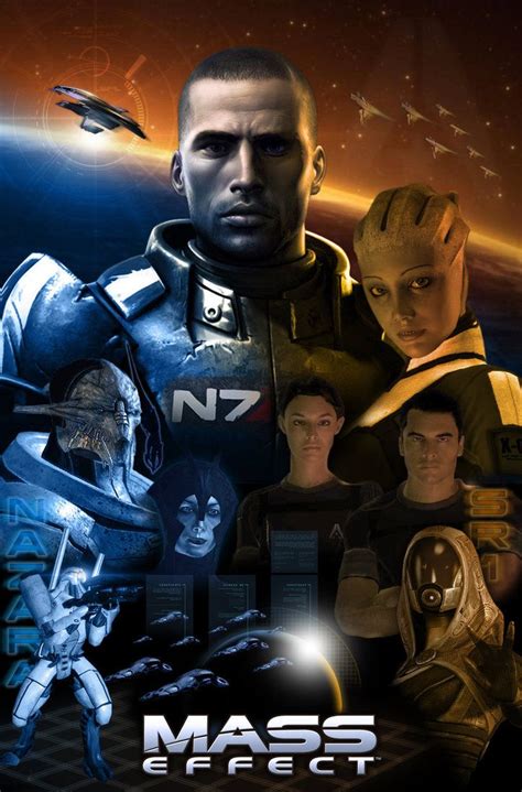 Mass Effect Poster By Vojtass On Deviantart Mass Effect Poster Mass