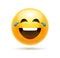 Lol Emoji Icon Smile Face Emoticon Joke Happy Cartoon Funny Lol Emoji