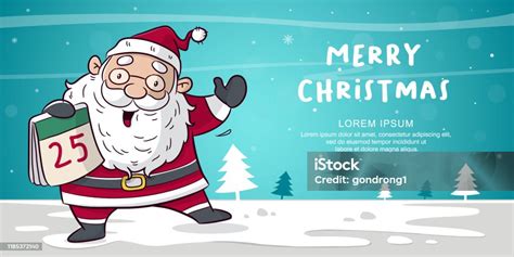 Happy Christmas Stock Illustration Download Image Now Adult Advertisement Beard Istock