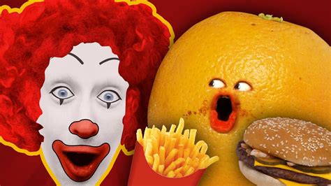 Annoying Orange Mcdonalds Supercut Youtube