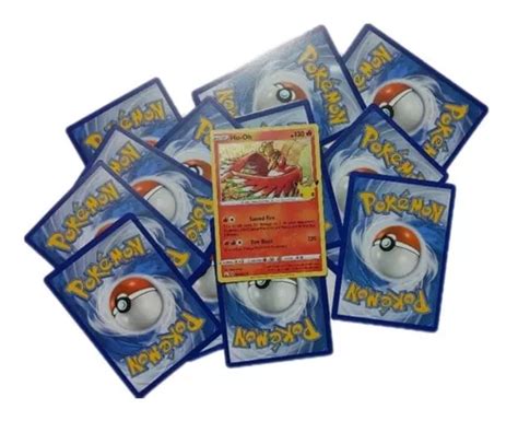 Cartas Pokémon Tcg 100 Cartas Al Azar Incluye Holográficas Meses sin