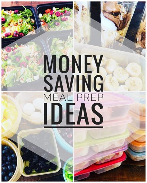 Money Saving Meal Prep Tips Glitter On A Dime