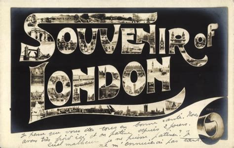 Buchstaben Ansichtskarte Postkarte London City England Akpool De