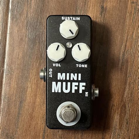 Mosky Mini Muff Big Muff Fuzz Pedal Black Reverb