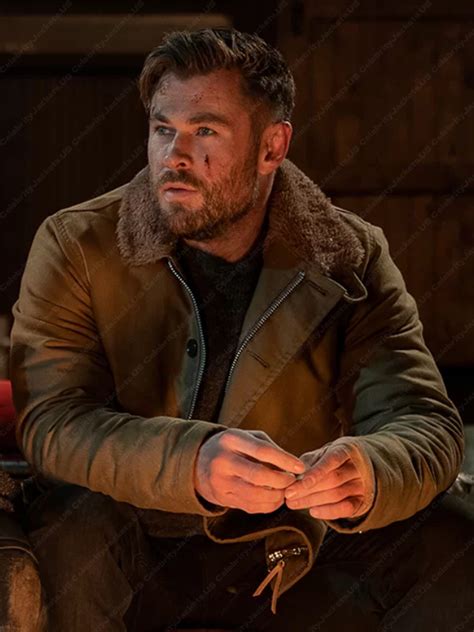 Extraction 2 Chris Hemsworth Hooded Jacket FLAT 20 OFF